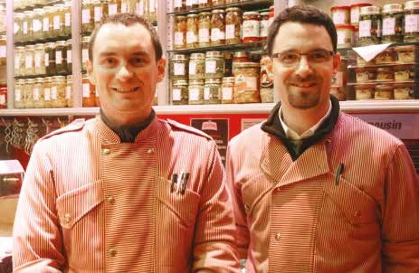 Samuel et Jean-Baptiste Chrétien sont à la tête de la boucherie «La Centrale» à Toul. 