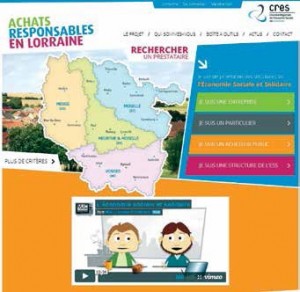 Sans titre Le nouveau site «Achats responsables en Lorraine» et ses 120 fournisseurs appartenant à l’ESS s’adressent autant aux particuliers qu’aux entreprises.