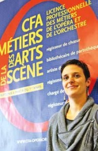 «Ce CFA est le seul dans l’Hexagone à proposer une licence professionnelle Métiers de la scène lyrique», assure Anne-Laure Exbrayat, directrice du CFA de l’opéra de Nancy 