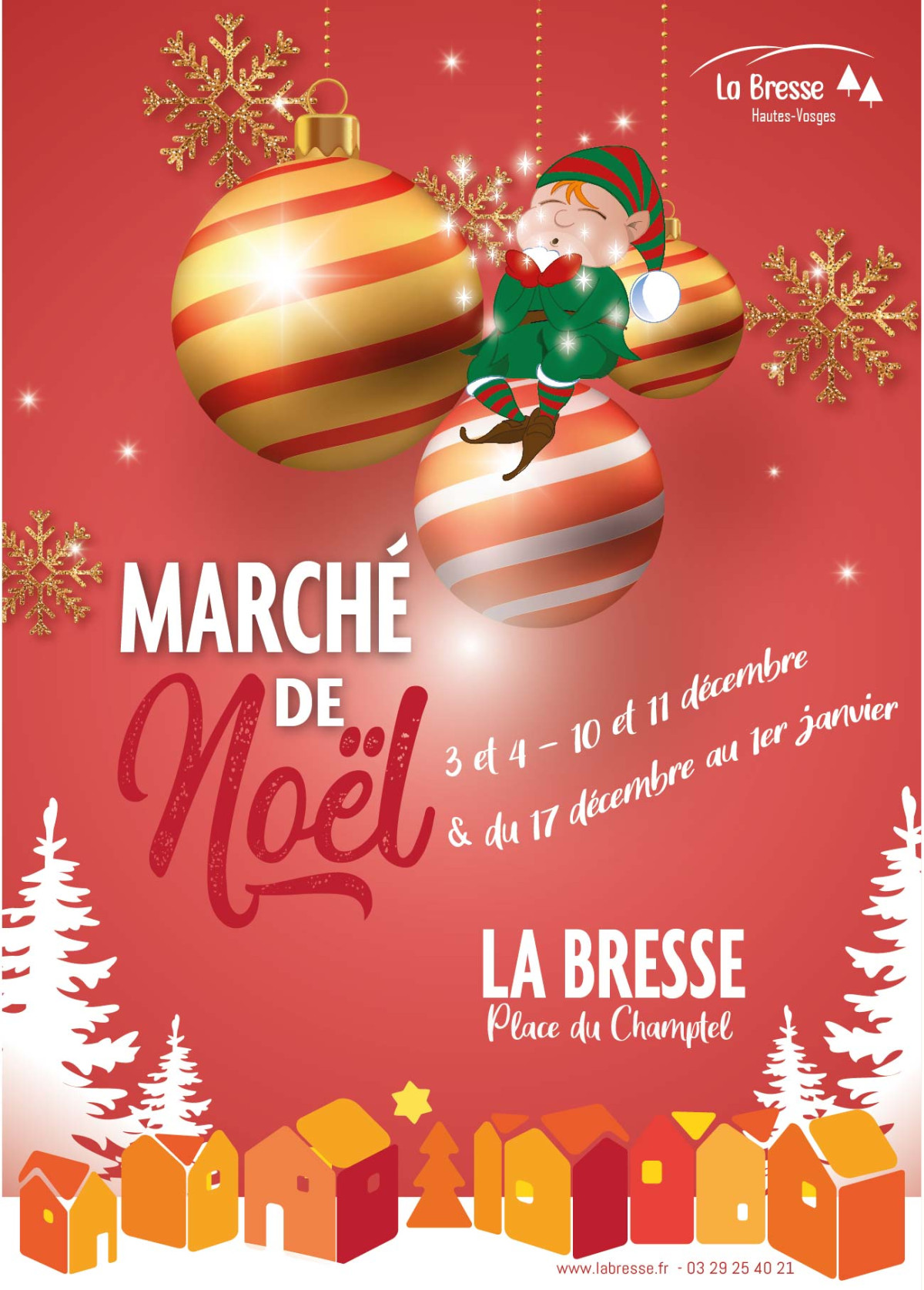 La Bresse : ouverture du Marché de Noël