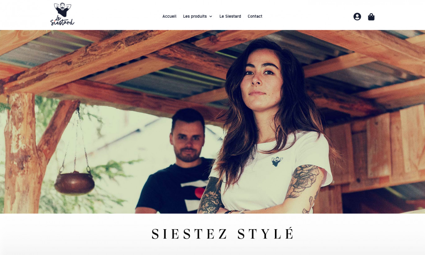 Le Siestard lance son site internet et dévoile son e-shop