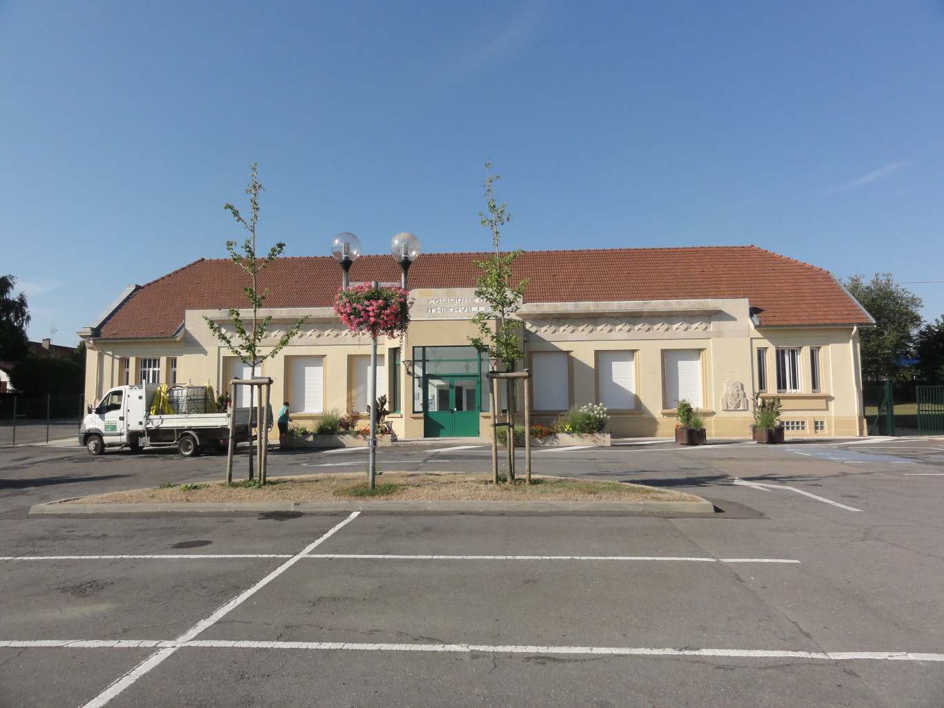 La salle des fêtes de la commune de Thierville-sur-Meuse a été totalement refaite en 2012.