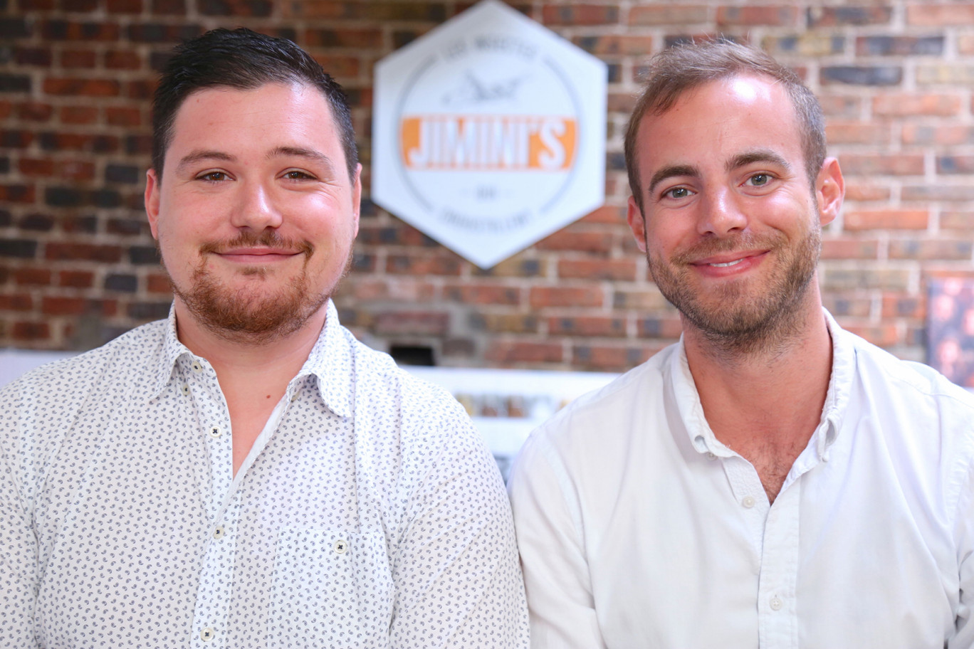 © : Jimini’s Clémence Sellier (à droite) et Bastien Rabastens, les fondateurs de chez Jimini’s.