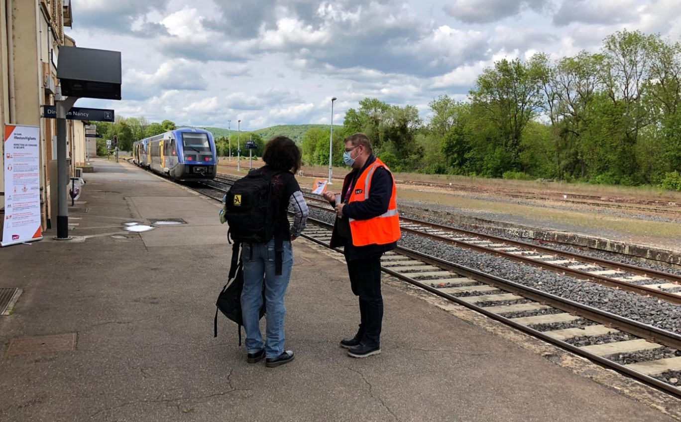 Campagne de sensibilisation sur les rails