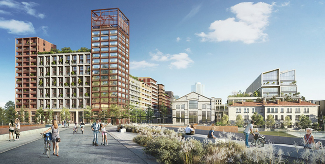 Le groupe lorrain Techniwood, spécialisé dans la conception de panneaux bois pour le bâtiment, fournira ses Panobloc sur le chantier du village olympique des futurs JO de Paris de 2024.