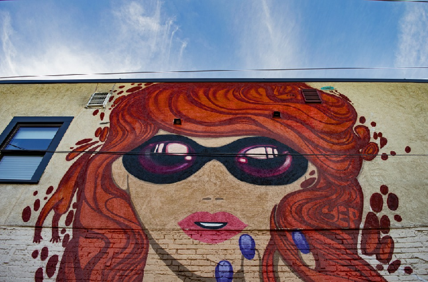 Gymnase des Planchettes à Verdun : fresque géante pour la nouvelle salle