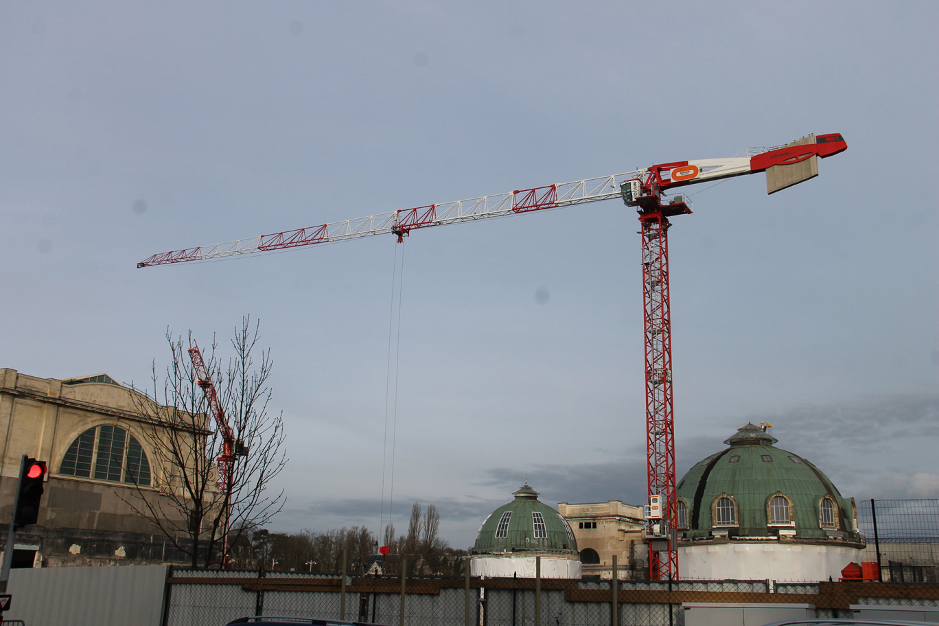 Grand Nancy Thermal : le dôme en bois en septembre