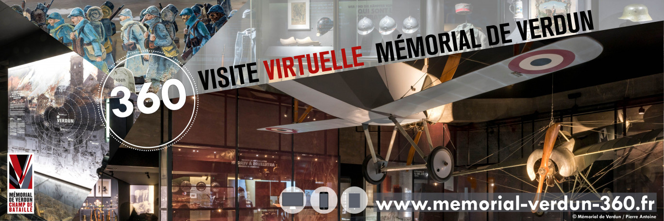 Visite virtuelle du Mémorial de Verdun. © Mémorial de Verdun / Pierre Antoine.