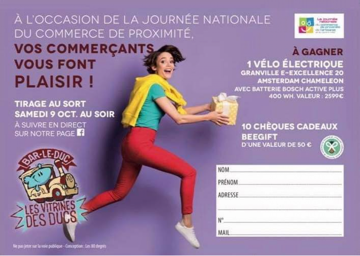 Journée nationale du commerce de proximité Bar-le-Duc