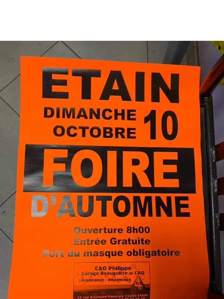 Étain : Foire d’Automne en dynamique locale