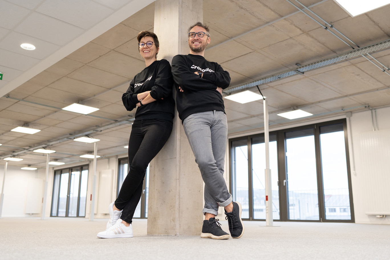 © : Crocoday  Émilie Adam et Bastien Duel, le duo fondateur de Crocoday, entend démocratiser le développement personnel au plus grand nombre avec une approche «tech for good». 