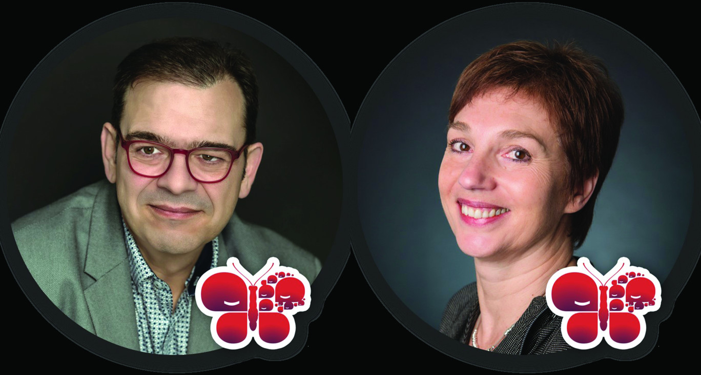 Fabrice Guébels de Dynabuy et Marie-Pierre Dardaine de Curionomie entendent proposer une autre approche des rencontres professionnelles avec le Business Envol.
