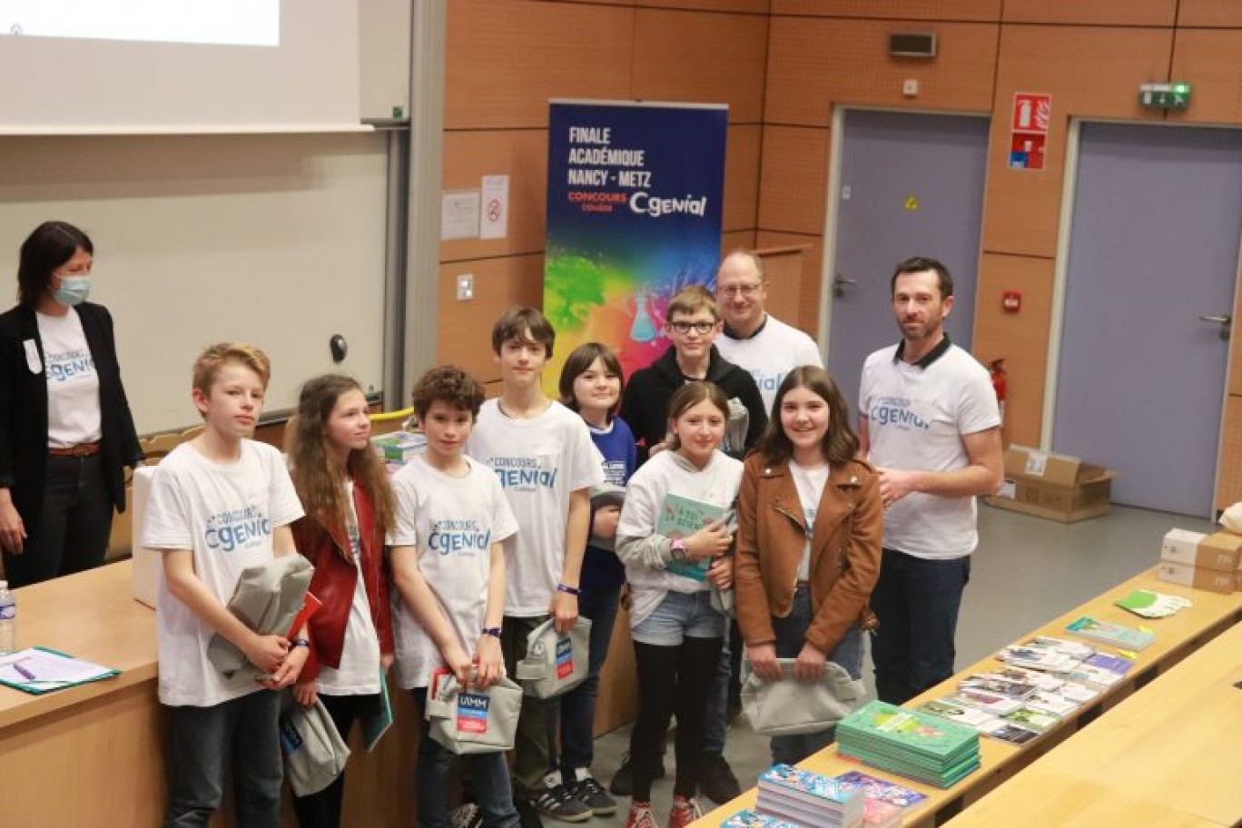 Le collège Paul Verlaine de Malzéville au concours C-Génial