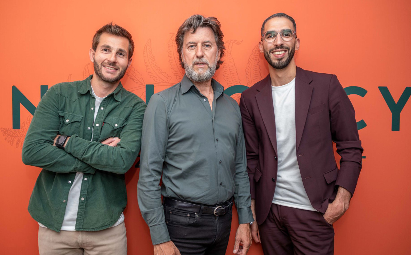 Benoît Michaux, président du Groupe Mentor, entouré de Geoffrey Thivet et Chaouki Sehili le duo de dirigeants de Nancomcy. La société nancéienne fait aujourd’hui partie du giron des sociétés du groupe Mentor.