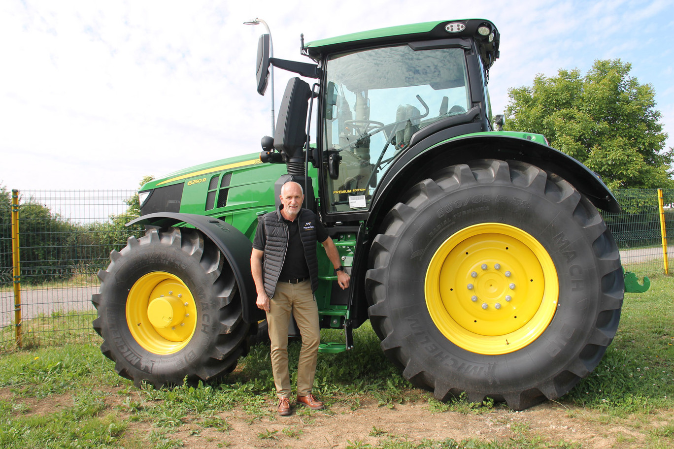 «Un tracteur sur quatre aujourd’hui en Lorraine est un John Deere», assure Didier Lemarquis, directeur du Pôle Agroéquipement et directeur adjoint du Groupe CAL.