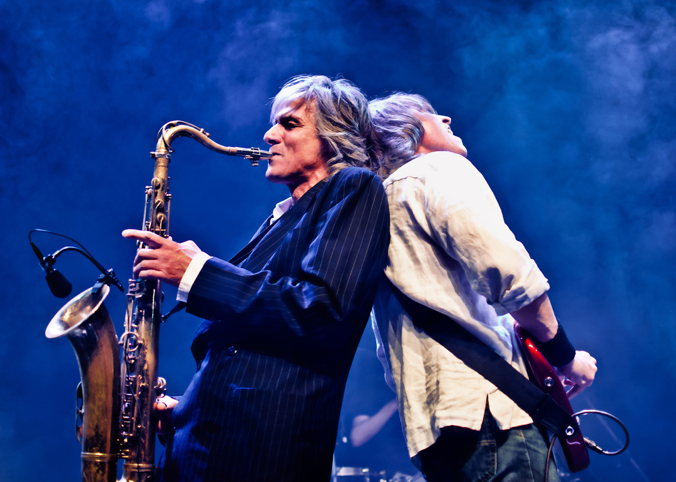 Le saxophoniste Chris White, membre du groupe originel Dire Straits, sera sur la scène du Zénith de Nancy le 3 octobre à l’occasion du Dire Straits Experience.