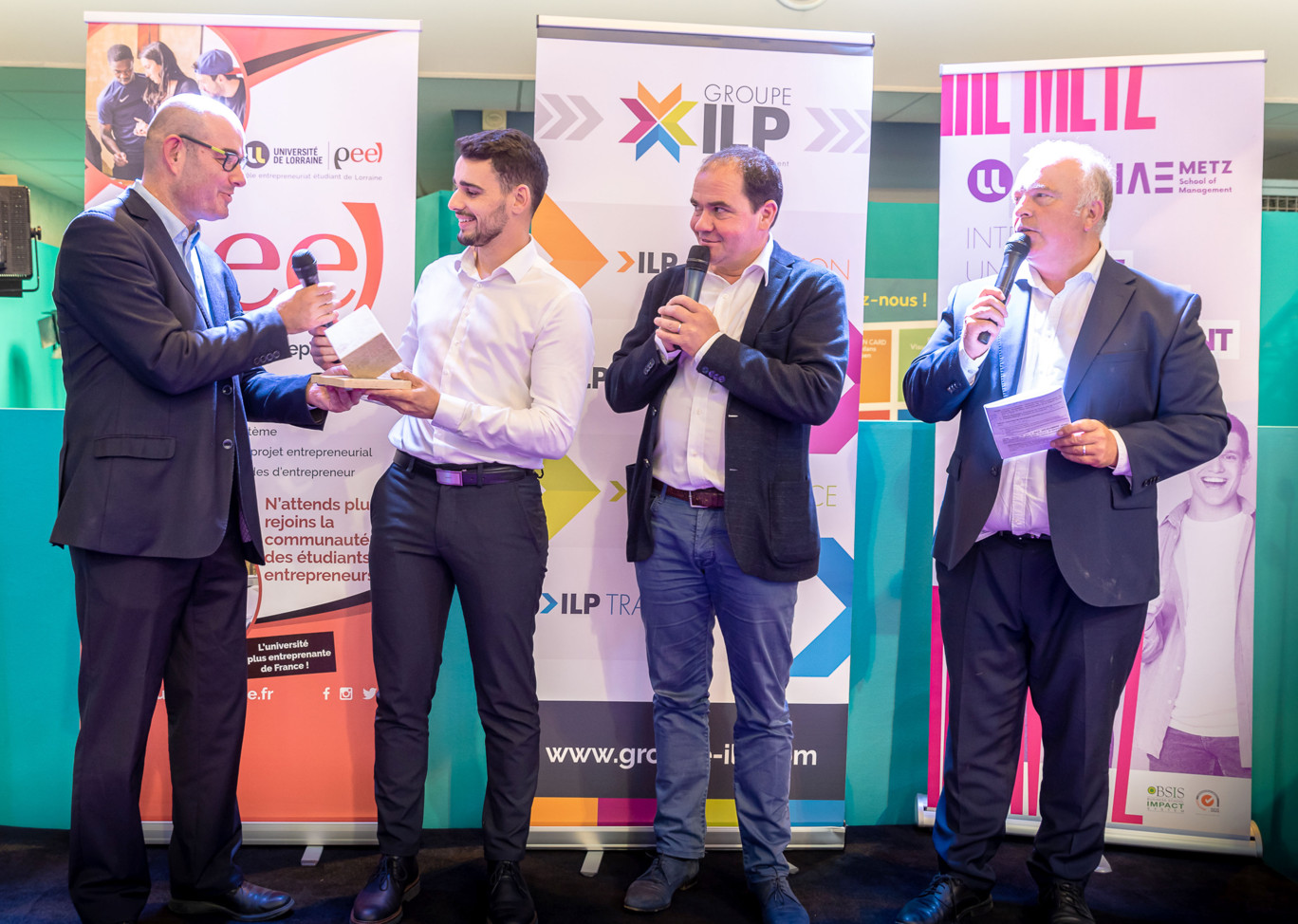 Le 21 septembre au village du Moselle Open, plusieurs lauréats du Peel ont été mis à l’honneur, symboles d’un entrepreneuriat dynamique pour une relance économique affirmée.
