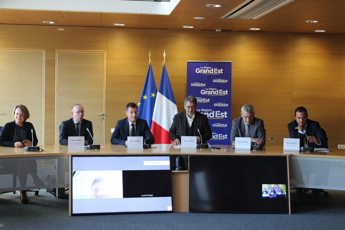 Le 4 octobre, la région Grand Est, le FEI et les organismes bancaires régionaux ont annoncé le lancement de prêts participatifs à destination des TPE et PME de la région. © : Région Grand Est