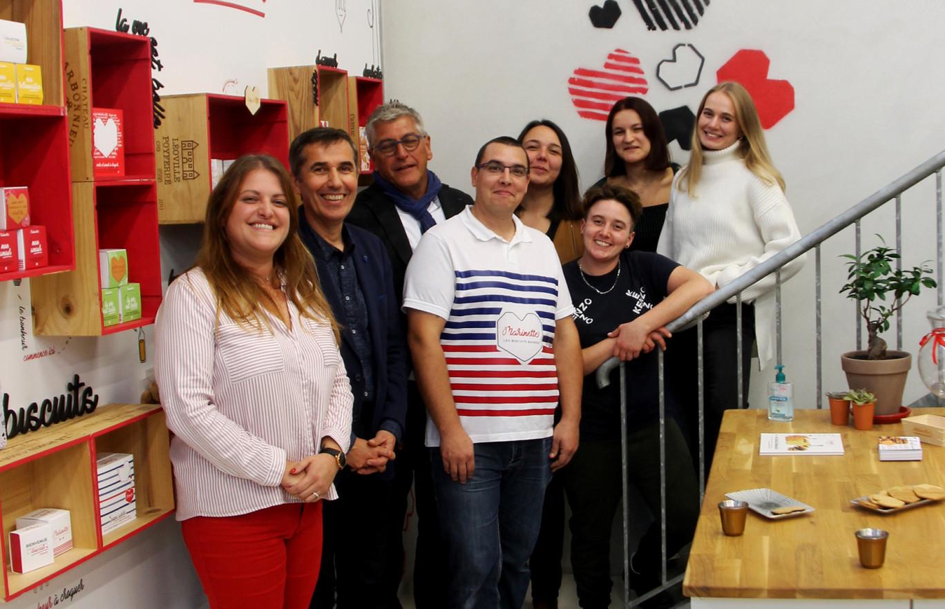 Cap sur MIF Expo pour Marinette, les biscuits bavards, entreprise artisanale choisi par la CMA Grand Est pour représenter la Meurthe-et-Moselle à Paris. 