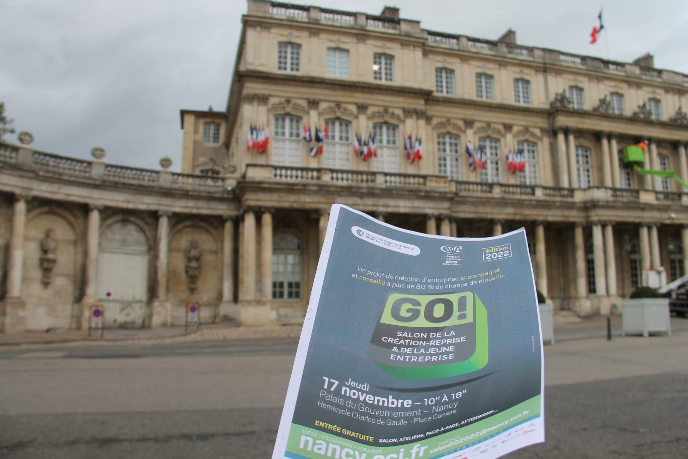 Le Palais du Gouvernement accueille ce 17 novembre le Salon GO de la création et reprise d’entreprise. Une cinquantaine d’exposants de l’écosystème de l’accompagnement des porteurs de projets sont annoncés.