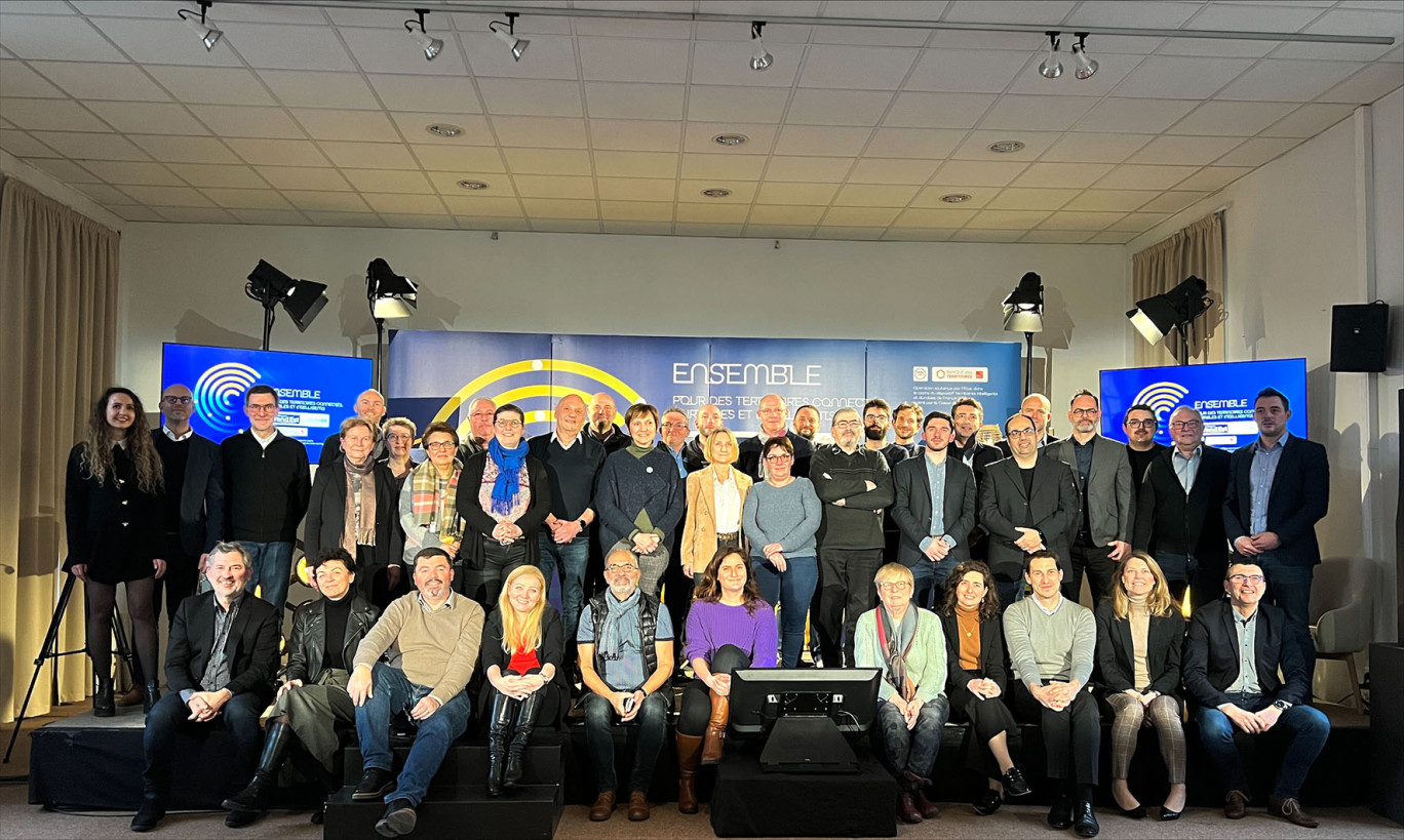 © Région Grand Est. Le 25 janvier, les principaux acteurs régionaux du projet Territoires intelligents et durables étaient réunis à Pont-à-Mousson.