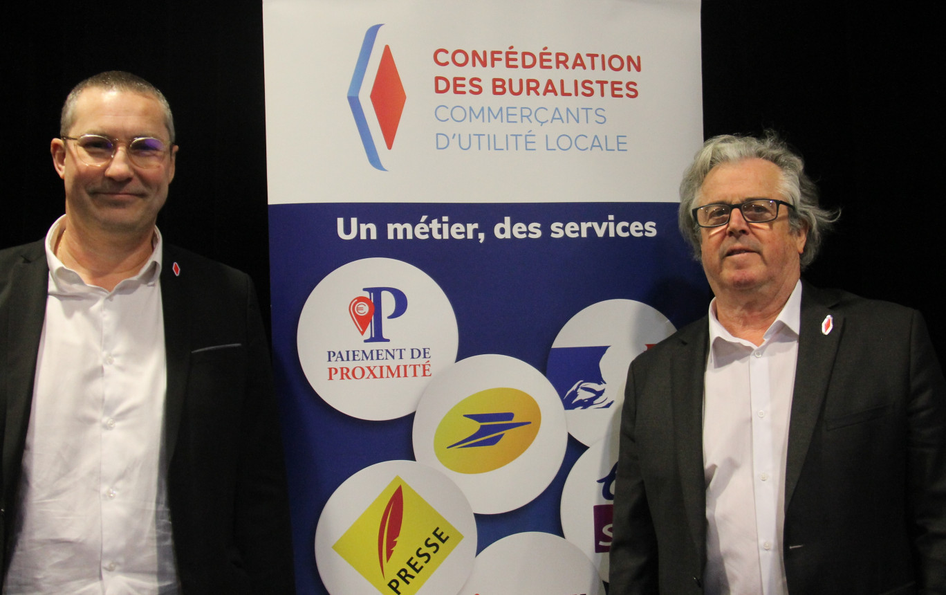 Hervé Garnier, président de la Fédération des buralistes de Meurthe-et-Moselle et Alain Sauvage, trésorier national de la Confédération des buralistes, ont mis en avant la stratégie du réseau à l’occasion de l’AG du 4 mars de la fédération meurthe-et-mosellane.