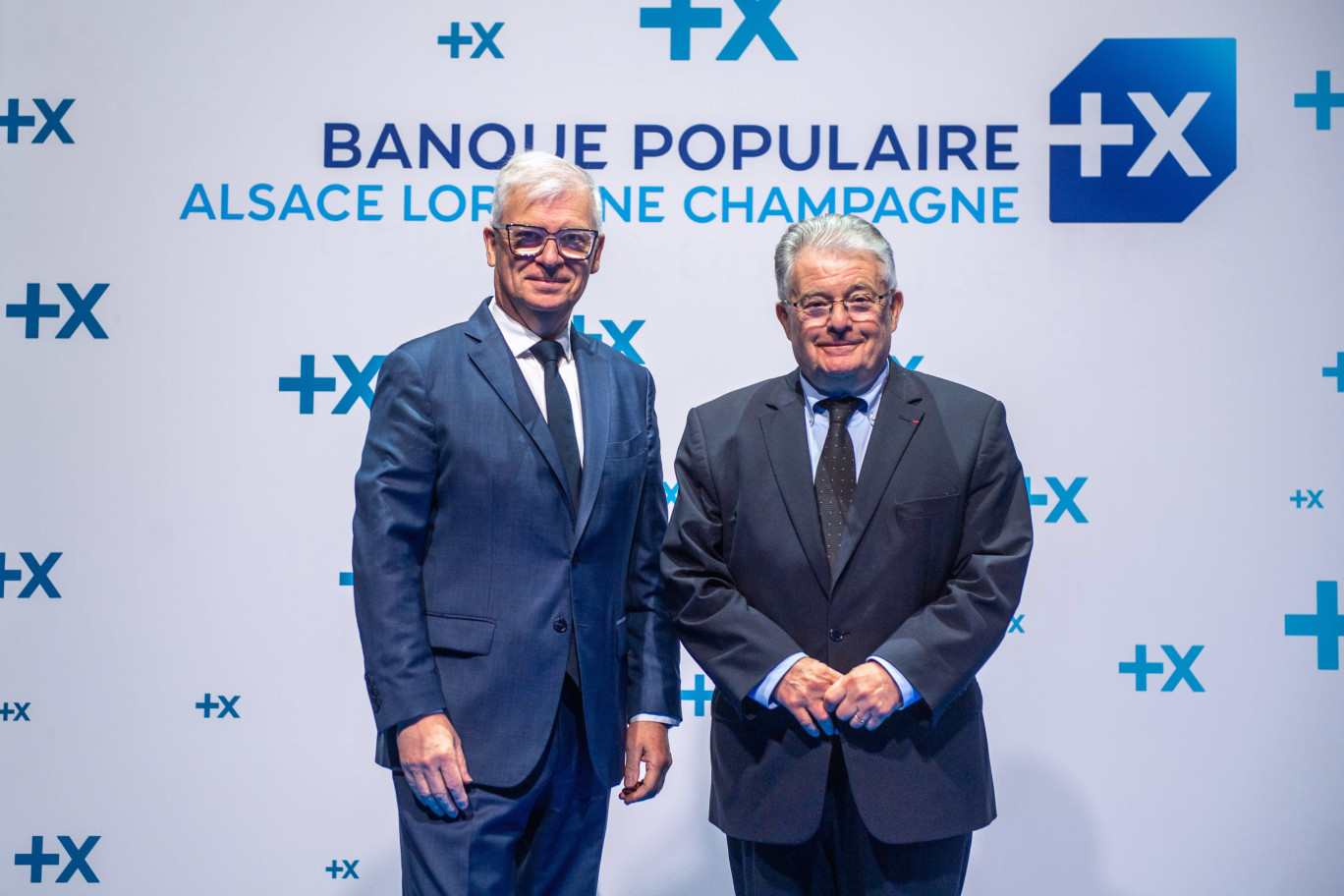 © : BPALC Dominique Garnier, directeur général et Thierry Cahn, président du Conseil d’administration de la BPALC viennent de présenter des résultats historiques pour l’an passé.
