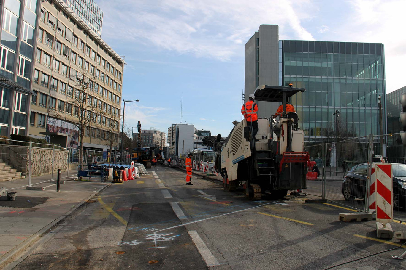 Les travaux ont repris à Nancy