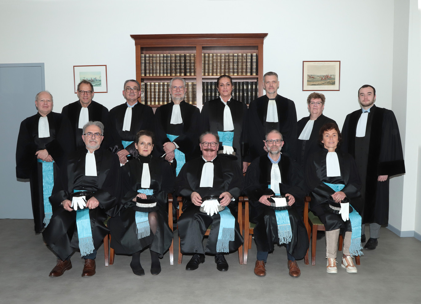 © Photos BIF. Les juges du tribunal de commerce de Val de Briey viennent d’ouvrir l’année judiciaire 2024 à l’occasion de l’audience solennelle de rentrée le 26 janvier dernier.