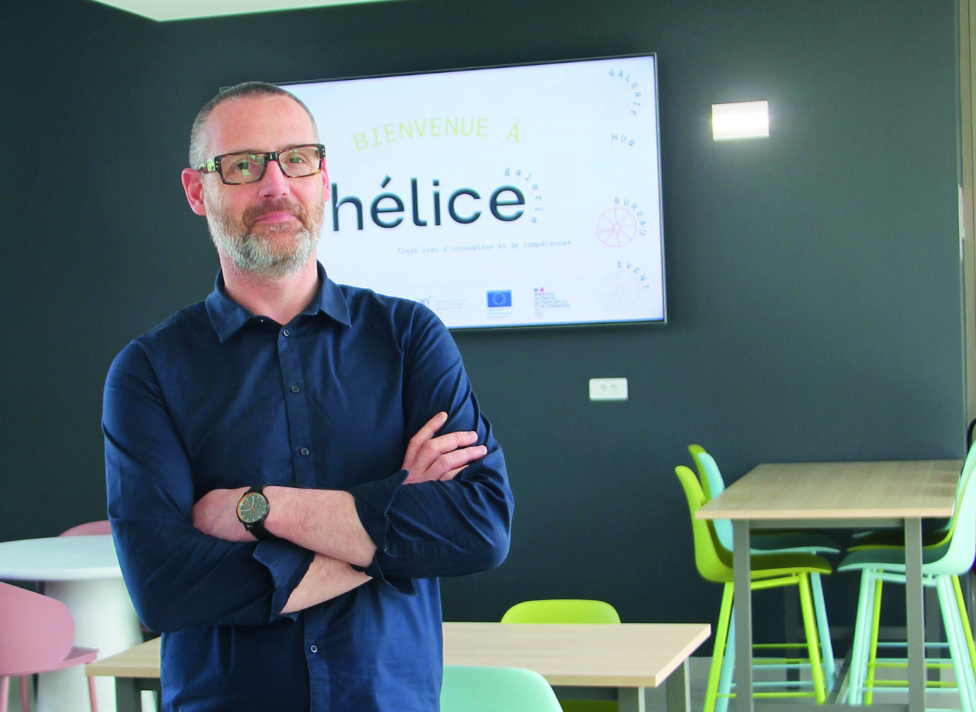 «Nous sommes labellisé tiers-lieux Compétences et Formation par la Région Grand Est. L’idée est de créer un véritable pôle de réflexion et d’expérimentation destiné aux entreprises et à leurs collaborateurs», assure Fabrice Gabriel, coordinateur du projet tiers-lieux.