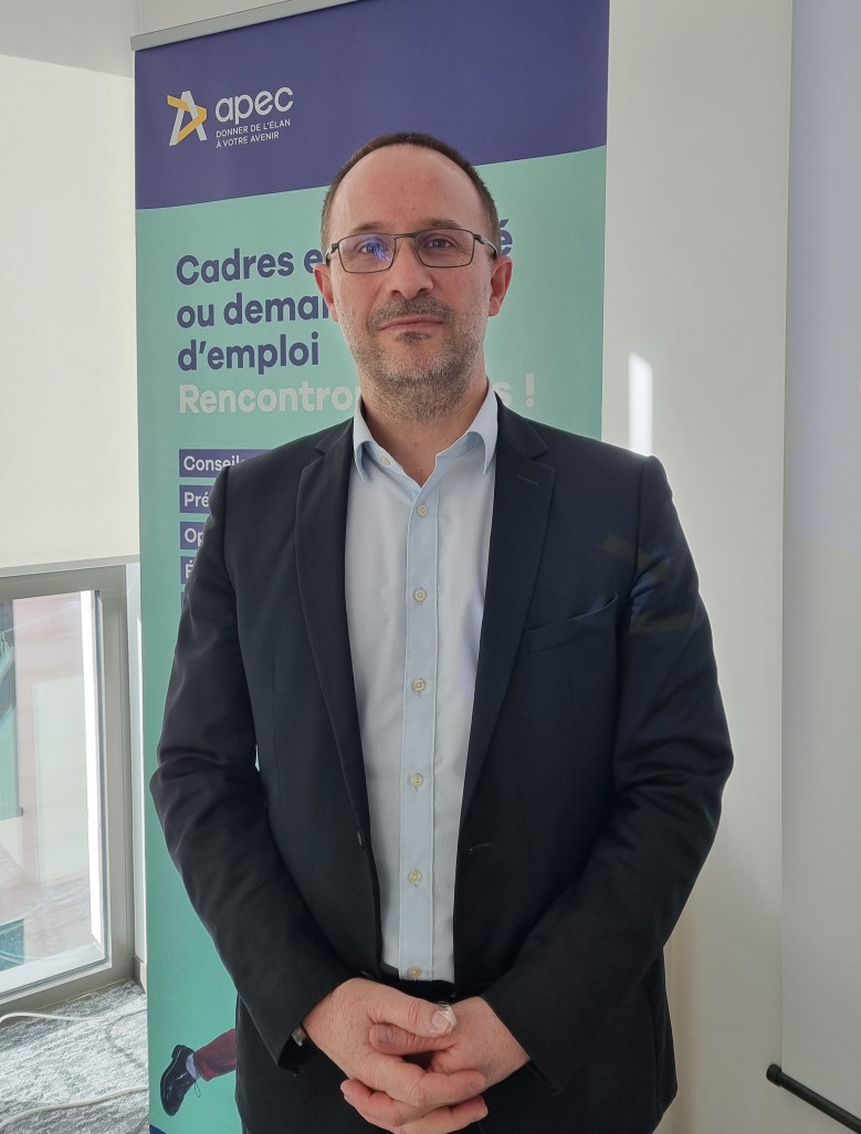 «Les entreprises doivent moins hésiter à embaucher des cadres seniors», affirme Thierry Rouchon, responsable de centres Apec Lorraine-Champagne-Ardenne.
