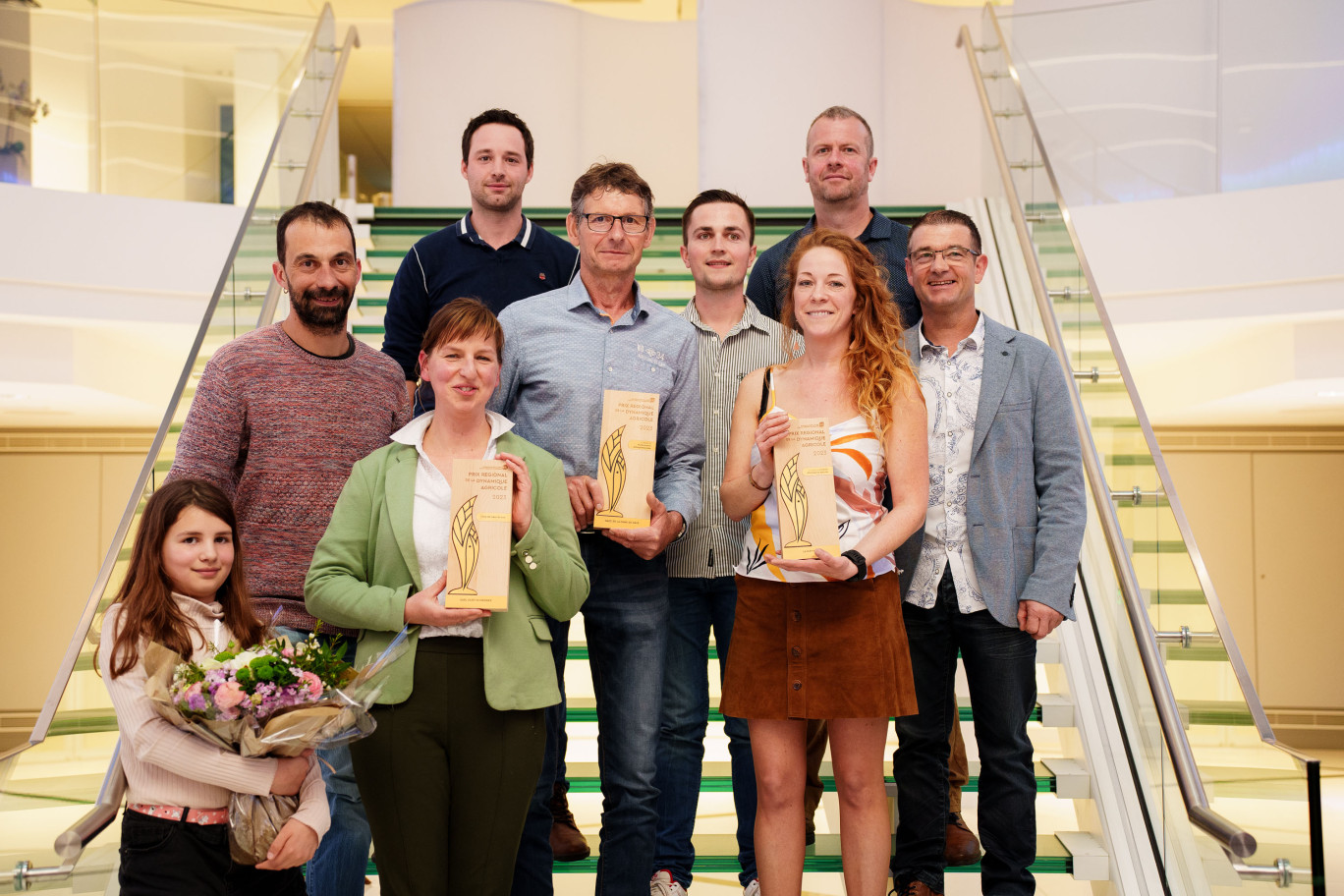 © BPALC Parmi les Lorrains primés à l’occasion des Prix régionaux de la dynamique agricole et viticole, les deux entreprises meurthe-et-mosellanes le GAEC de la Dame de Haye et l’élevage de chèvres La Mathilde sont également lauréats nationaux.