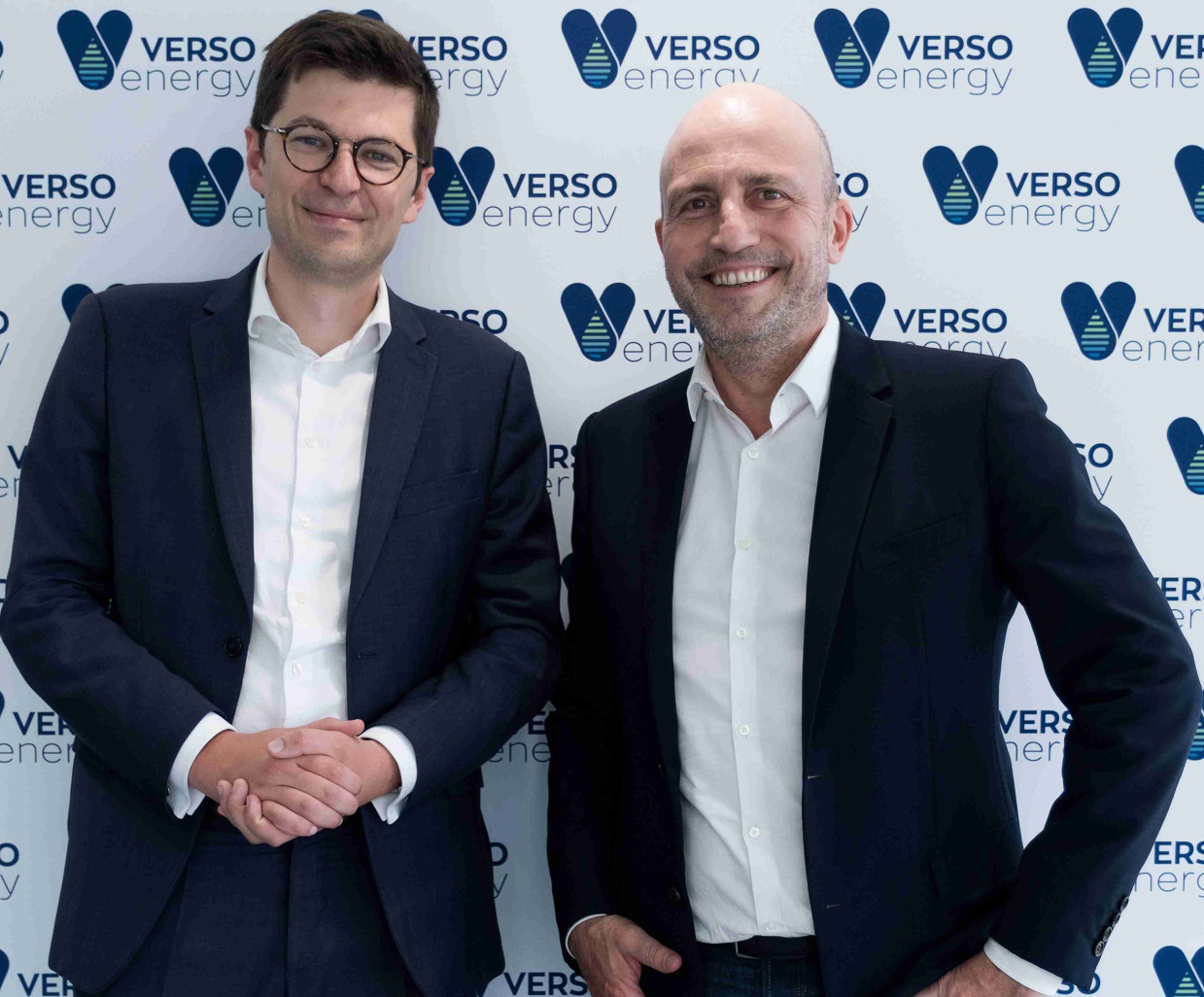 © Verso Energy. «Le projet de l’écoparc de Chavelot est l’illustration de notre détermination à innover et contribuer positivement à la transition énergétique sur l’ensemble du territoire national», assure Antoine Huard (à gauche), le directeur général et cofondateur de Verso Energy avec Xavier Caïtucoli.