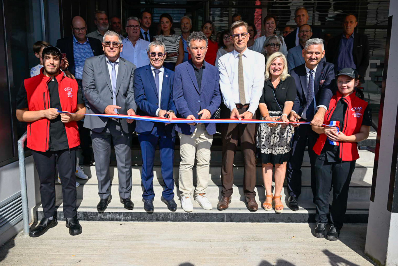 À l’occasion de la rentrée scolaire du 3 septembre, le Centre de formation des apprentis de l’artisanat à Nancy sur le campus Artem a été inauguré. © Verhaegen - Région Grand Est.