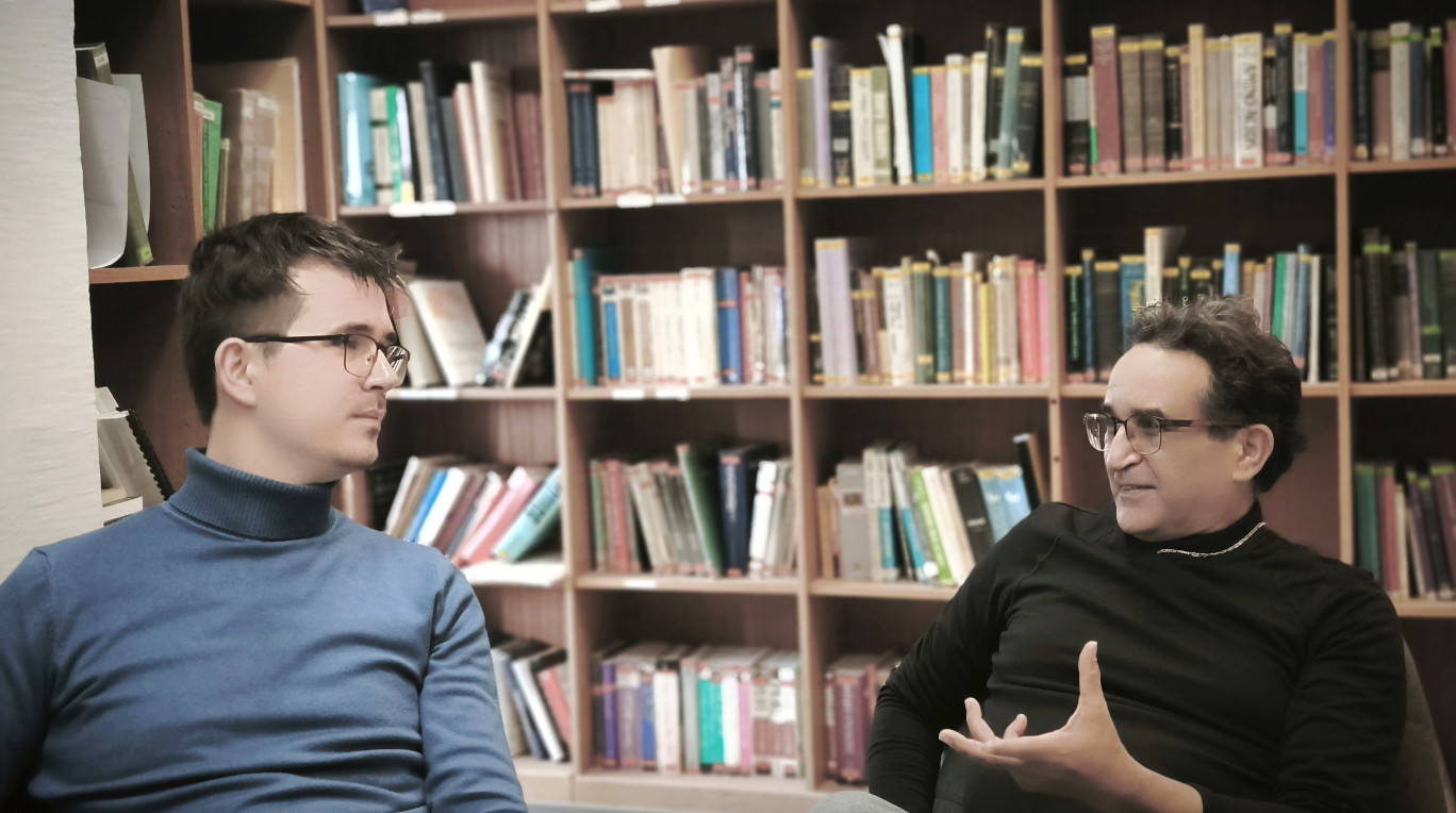 © Peel. Daniel Wiczew , étudiant-Entrepreneur au PeeL et Mounir Tarek viennent d’être primés au prix national Pépite début décembre pour leur projet Nebula.
