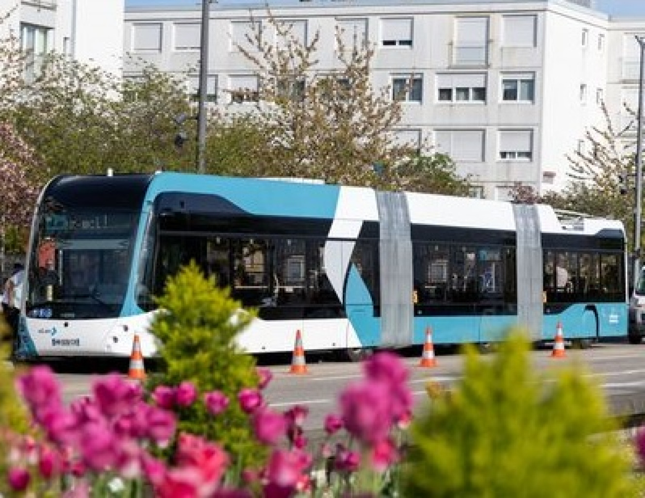 © Métropole du Grand Nancy. Le trolley bus électrique grand nancéien sera mis en service le 5 avril prochain.