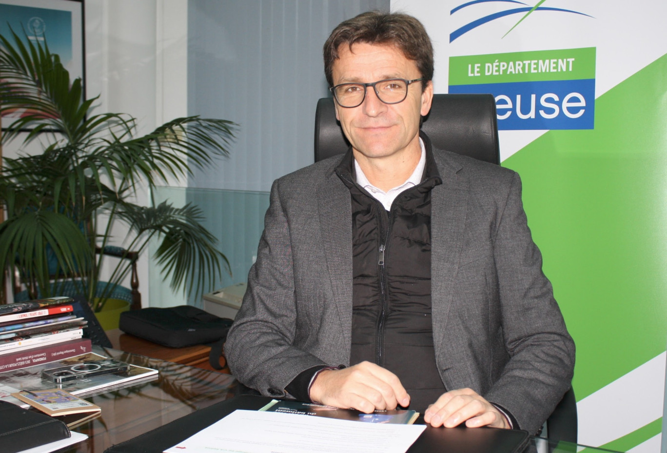 © Alexandra Marquet- Jérôme Dumont, le président du département de la Meuse qui vient de contractualiser avec Enedis pour «un avenir durable.»