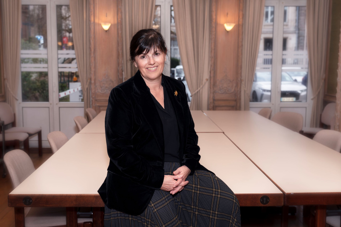 © Laurence Deleau. Vosgienne pure souche, elle est de Gérardmer et habite Remiremont, Anne-Christine Frère est la 1ère femme présidente de la CCI des Vosges.