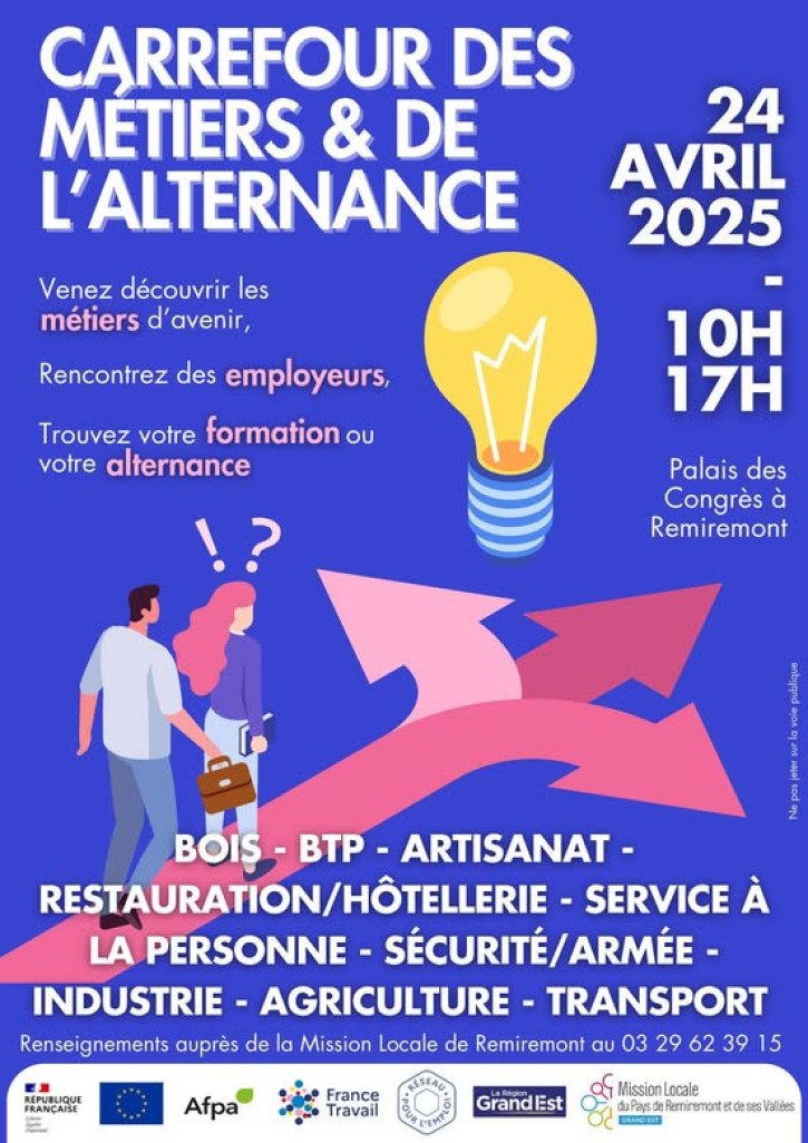 © Mission Locale du Pays de Remiremont et de ses Vallées.