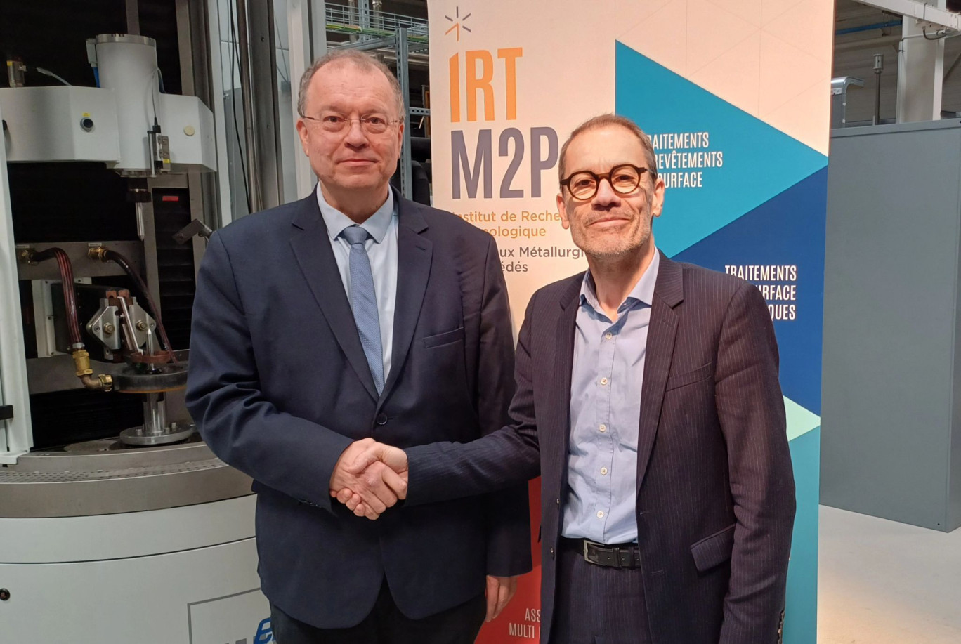 Didier Guénin, nouveau président de l'IRT M2P