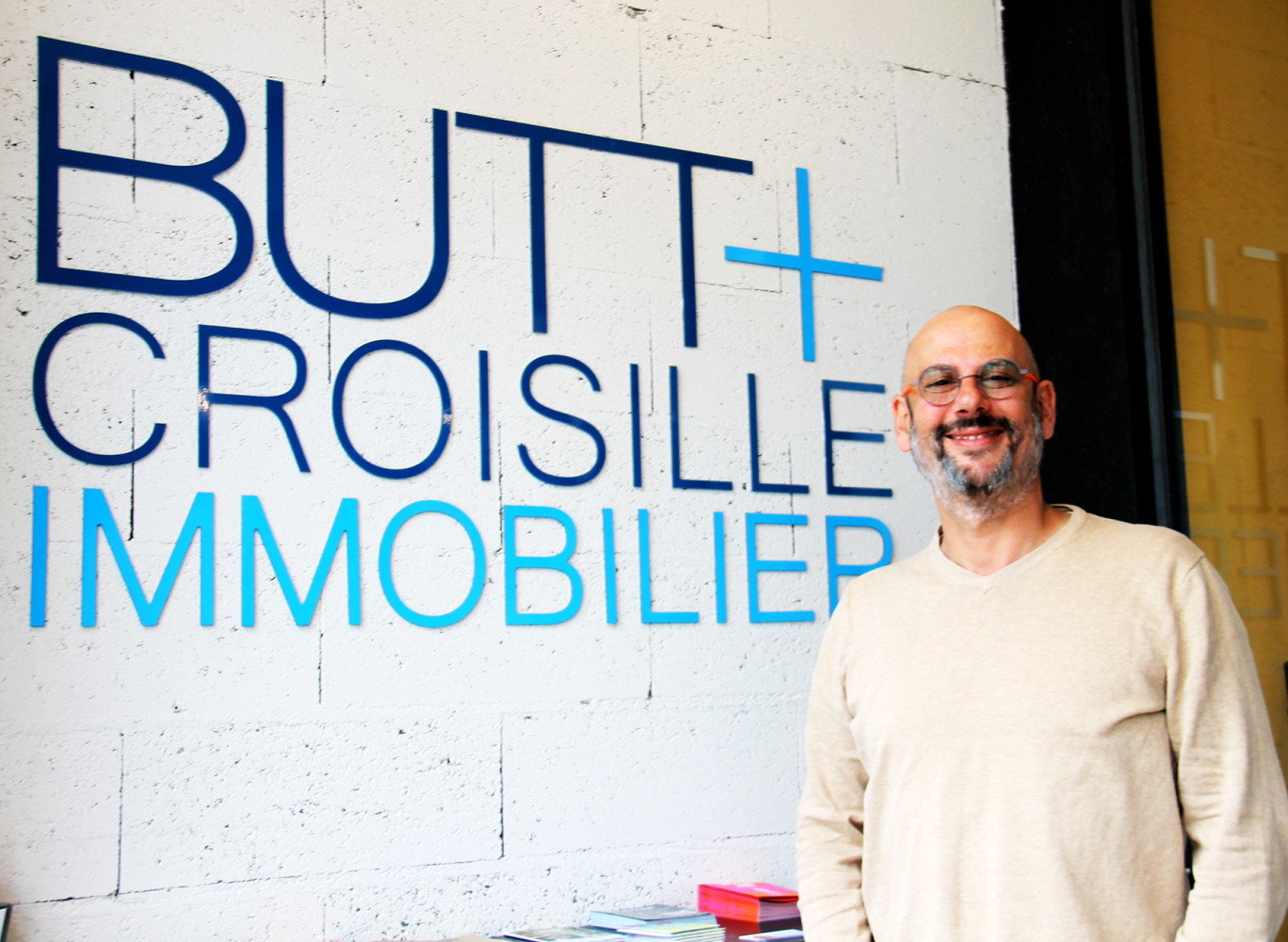 © Emmanuel Varrier. Brice Larchevêque, avec ses vingt années d’expérience dans l’accompagnement des professionnels, est chargé de développer l’immobilier commercial au sein de Butt Croisille Immobilier.