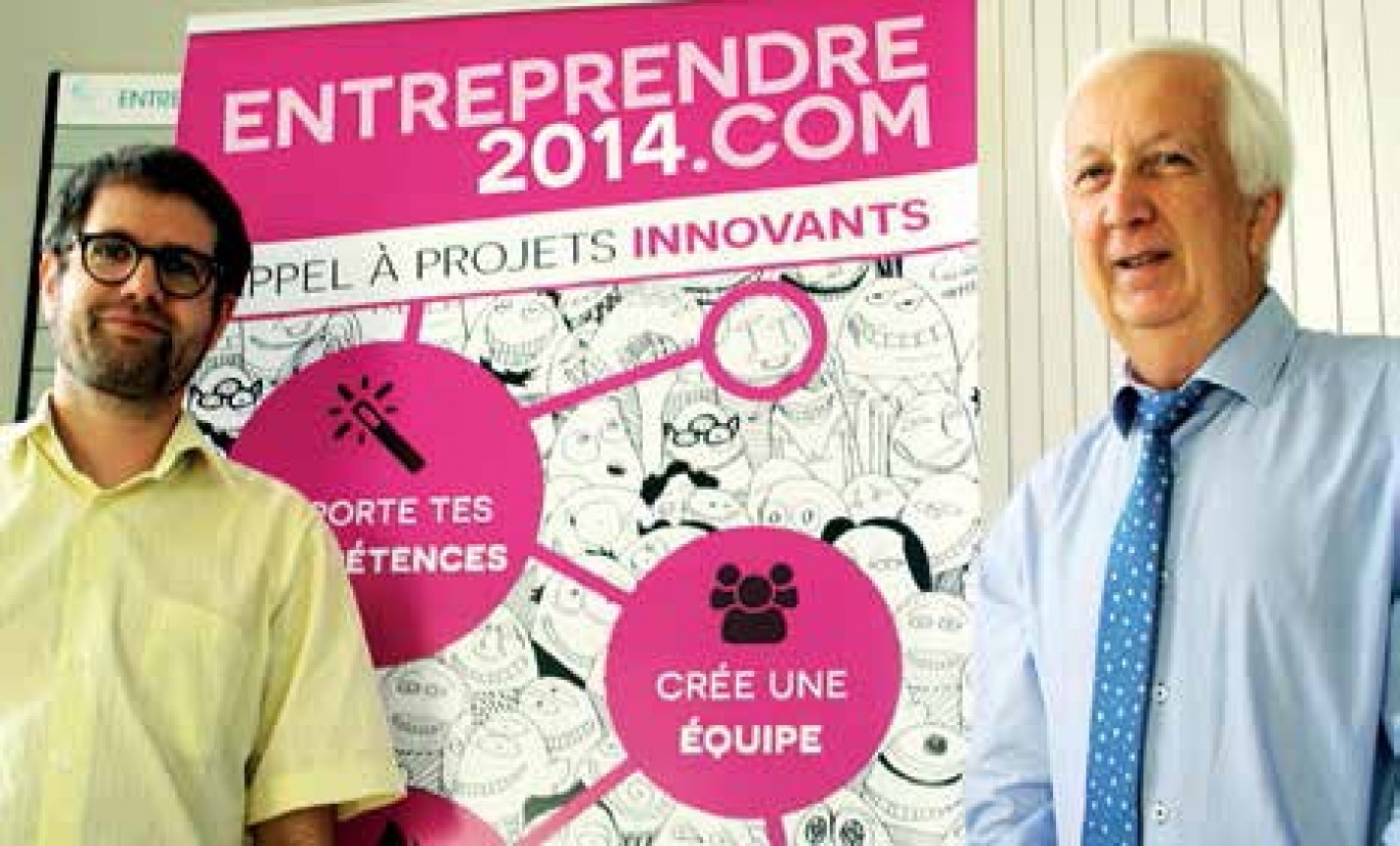 «Nous sommes dans une mutation de l’entrepreneuriat», assurent Nicolas Potier et Jacky Chef de Promotech.