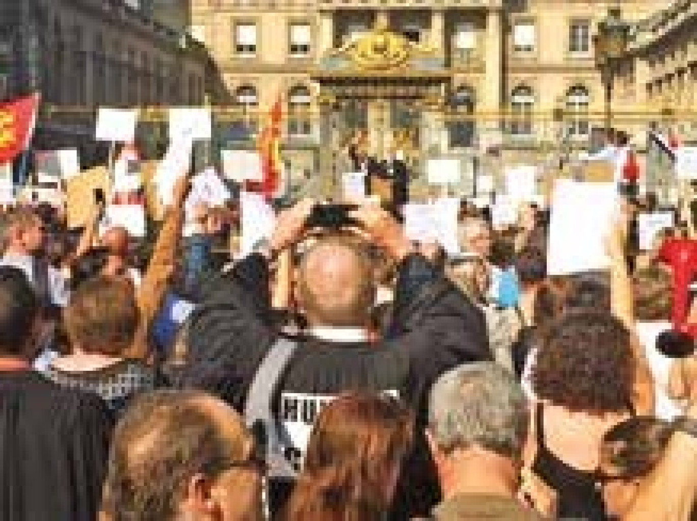 À l’image des huissiers de justice à Paris où les Lorrains étaient présents, les professions réglementées se sont mobilisées en force.