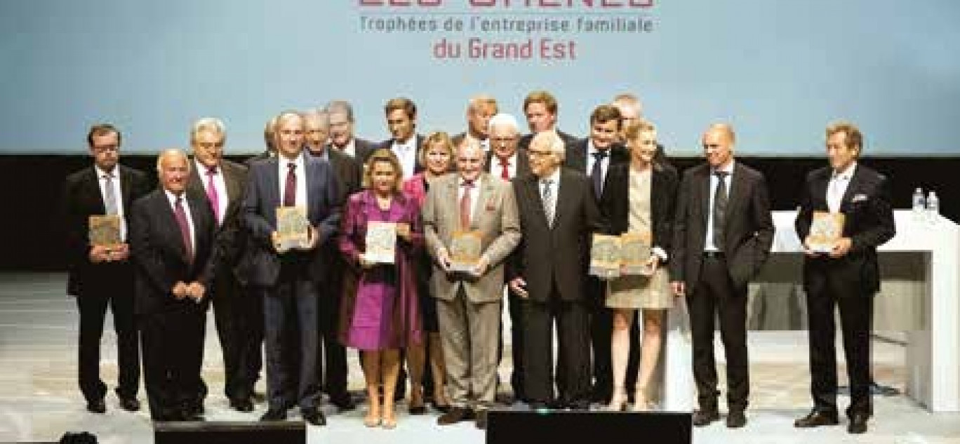FM Logistic, Gris Découpage et la société de Buyer viennent d’être primées à la 1ère édition des Trophées, «Les Chênes du Grand Est», organisés par la Société Générale.