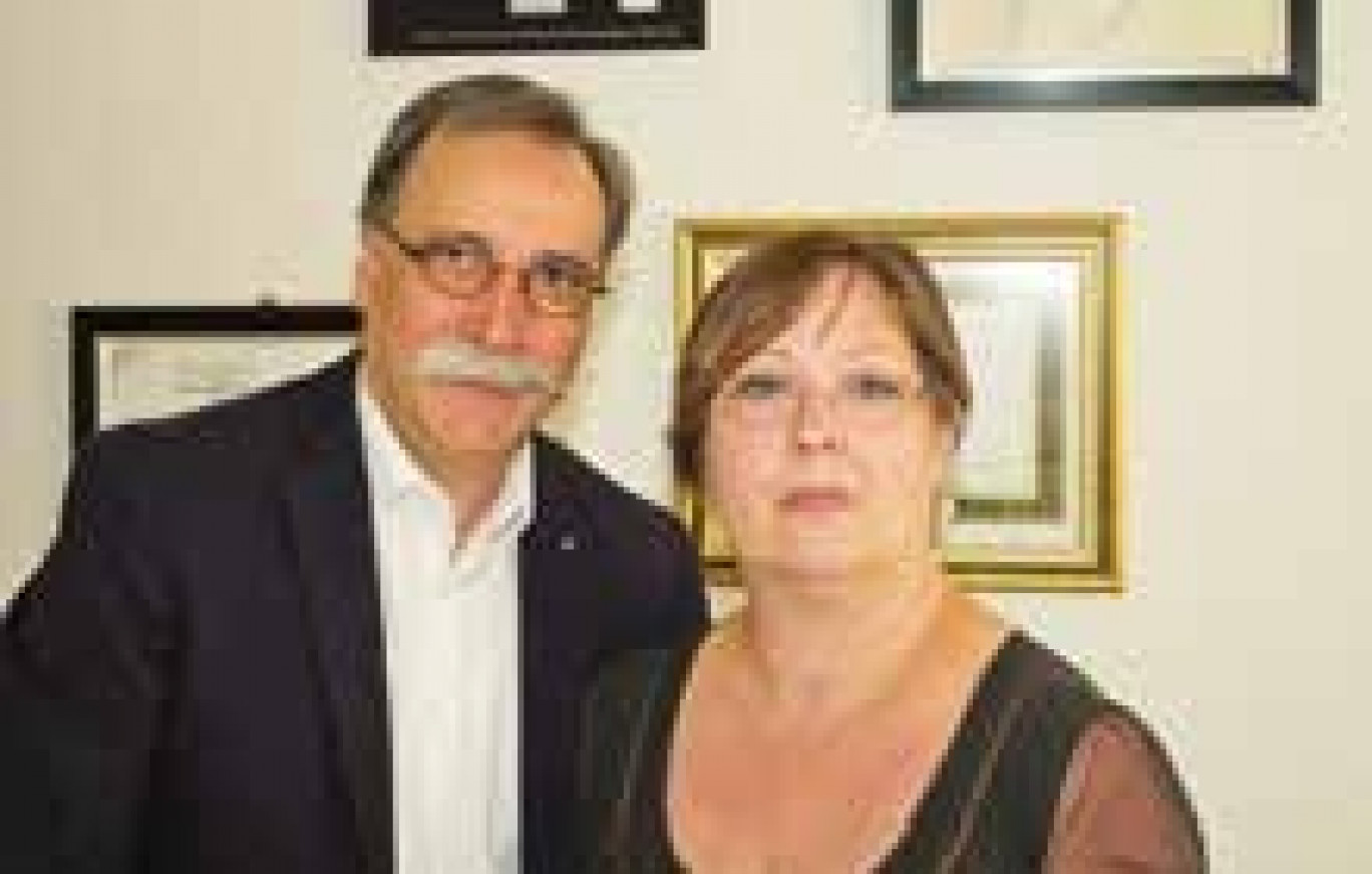 Giovanni et Noëlle Arria, unis dans la même passion photographique.