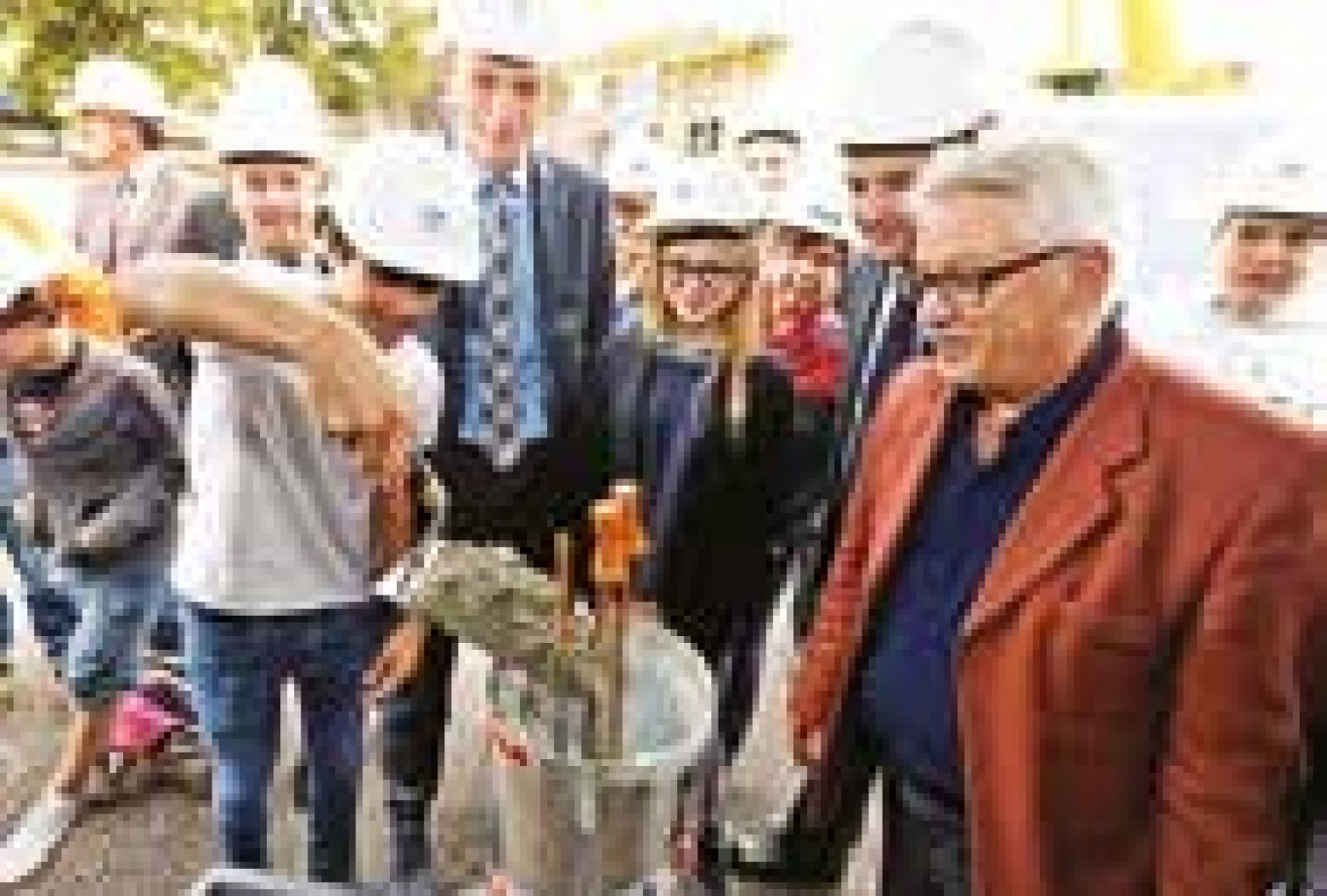 La 1ère pierre du nouveau collège Louis Marin à Custines vient d’être posée. Plus de 6 millions de travaux sont engagés.