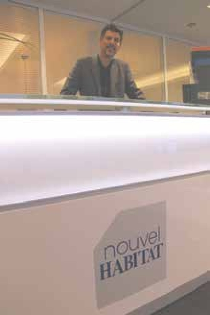 «Nous sommes un opérateur ancré sur notre territoire», assure Alexis Merlin, le président de Nouvel Habitat dans sa nouvelle agence nancéienne.