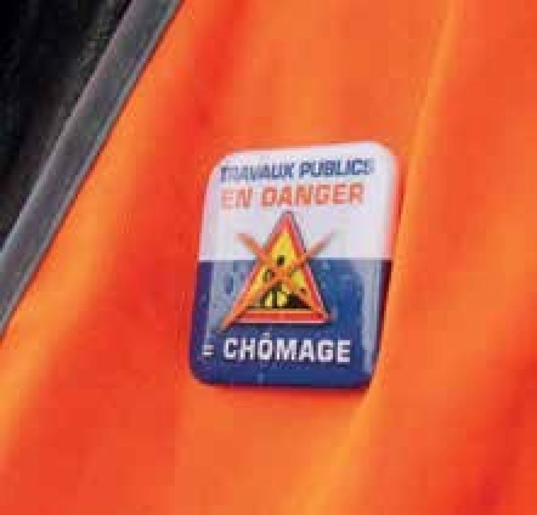 Entre 1 500 et 2 000 emplois devraient être détruits dans les travaux publics cette année en Lorraine.