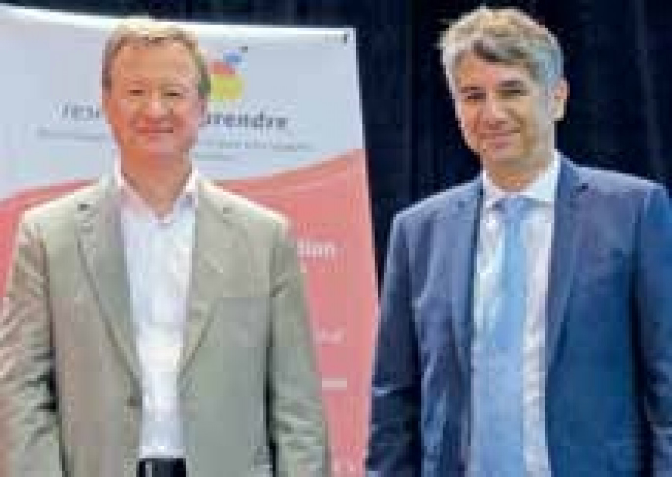Claude Entemeyer a passé le relais à Philippe Courqueux à la présidence de Réseau Entreprendre Lorraine.