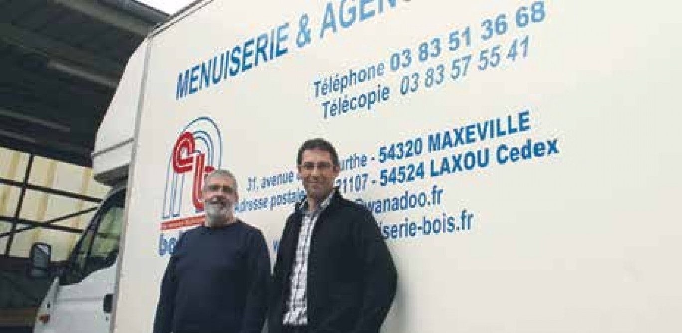 Didier Rouhling et Hervé Poulet, les gérants de la Scop Baldini qui fête cette année ses vingt ans de statut de Société coopérative et participative.